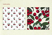 Cherry Vector Collection, a Food Illustration by Lubov Illustrations Shop (Thumbnail 7 of 7)