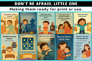 Don’t Be Afraid, Little One, a Print Template by Designmela01 (Thumbnail 6 of 7)
