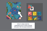 Wild Bohemian Patterns Seamless, a Pattern Graphic by RachelStudio (Thumbnail 9 of 10)