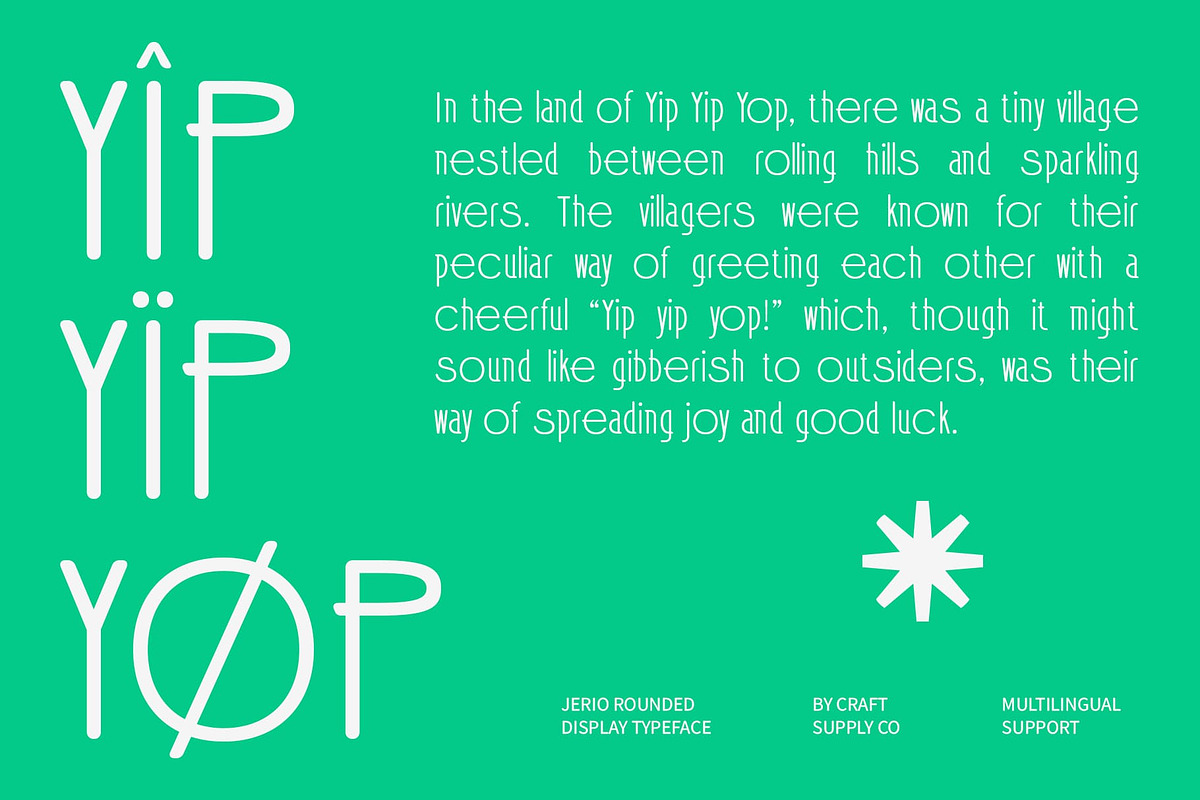 Jerio Rounded, a Sans Serif Font by Craft Supply Co. (Photo 6 of 8)