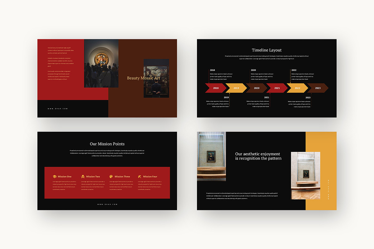 Dhar : Art Gallery Google Slides, a Presentation Template by Punkl Camp (Photo 11 of 16)