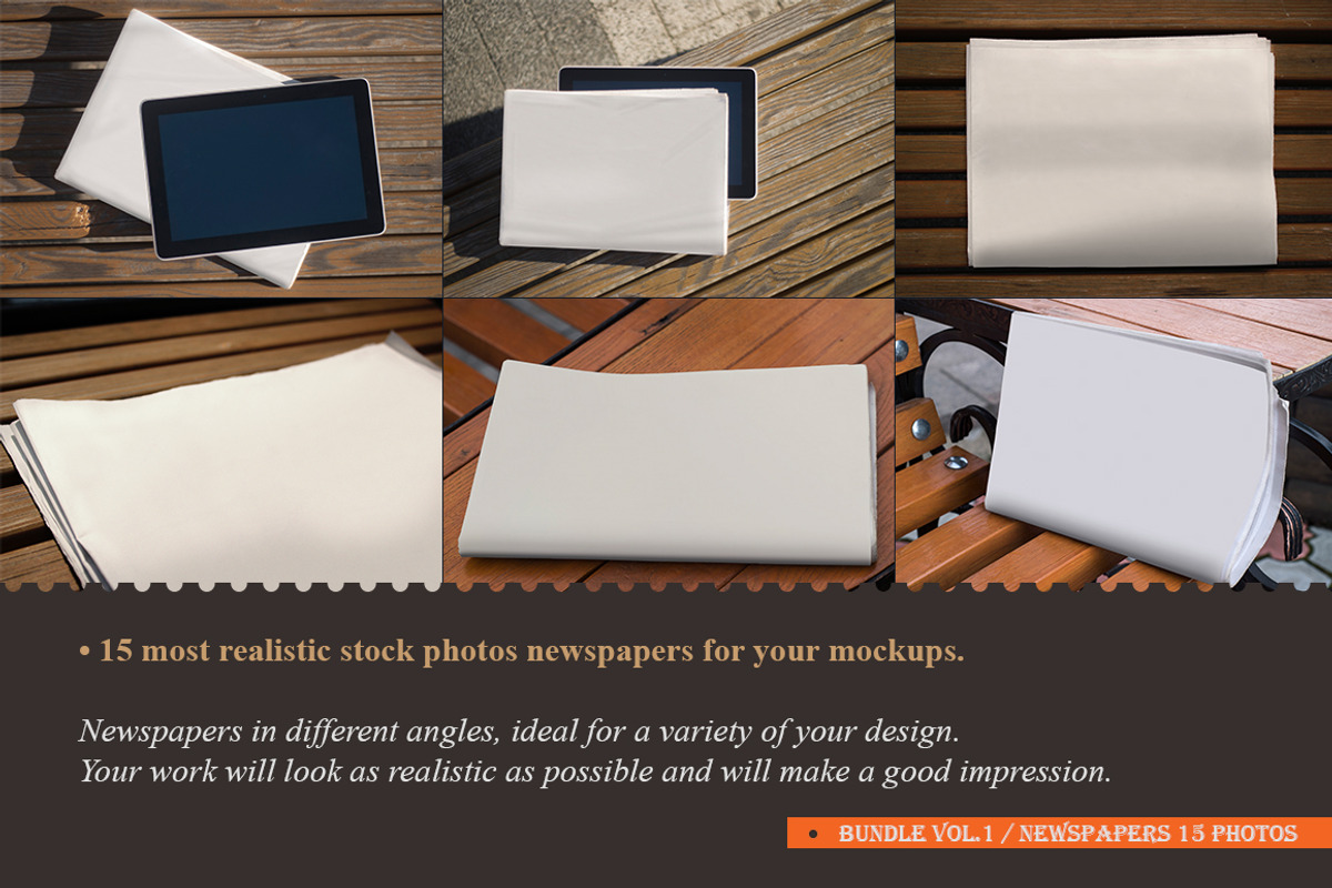 Bundle vol.1 / Newspapers 15 photos, a Print Template by FORM FACTOR (Photo 3 of 3)