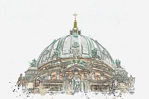 Berlin Cathedral. Berlin, Germany.