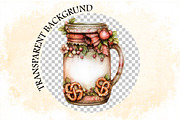 Whimsical Summer Beer Clipart Bundle, an Illustration by SVGArt (Thumbnail 8 of 9)