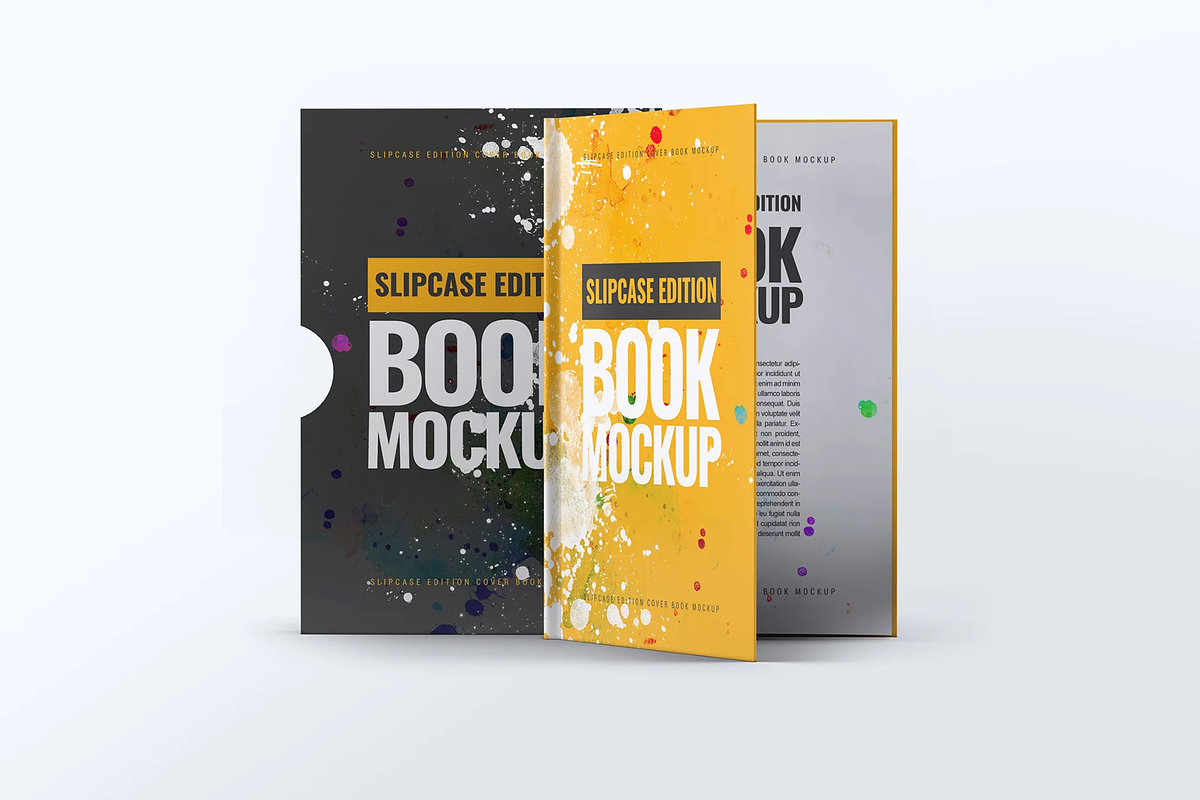 Book Mock-up / Slipcase Edition, a Books & Magazine Mockup by Hubzway (Photo 7 of 12)