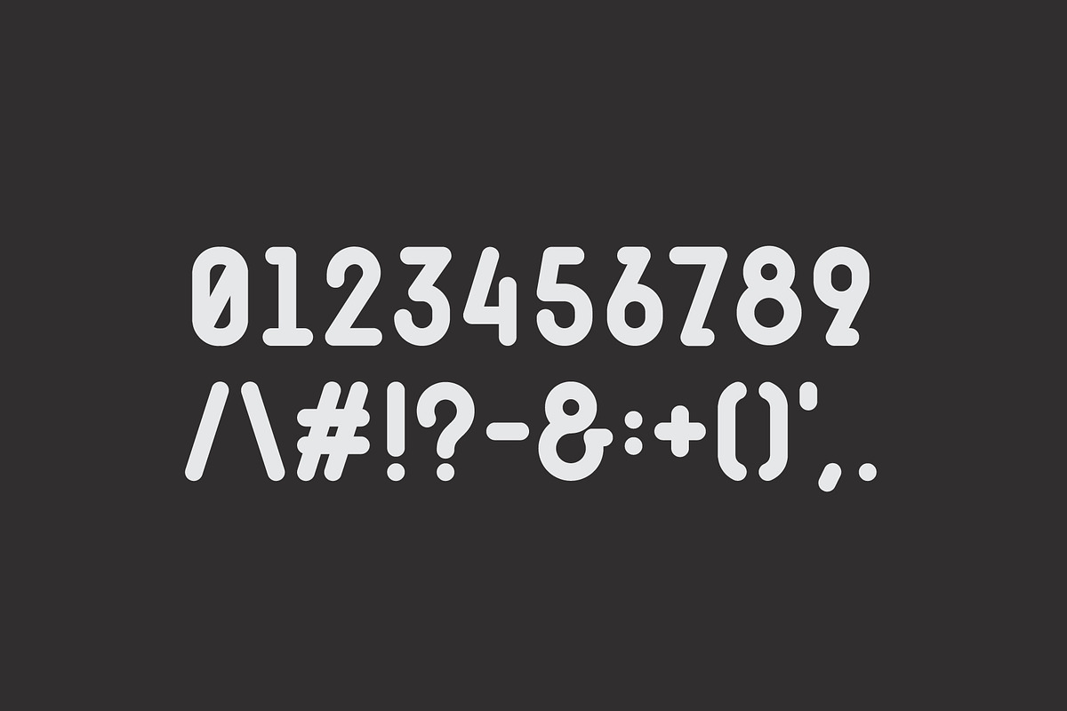 The First Font preview 4