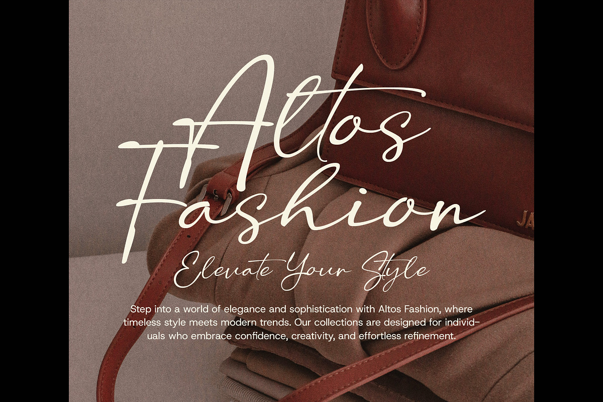Aolona Christel Signature Font, a Script Font by Graphicxell (Photo 5 of 8)