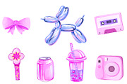 Kpop Aesthetic Clipart, an Object Graphic by the_myro (Thumbnail 3 of 6)