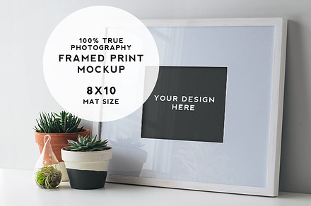 Artist Series Framed Print Mockup #2