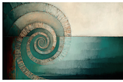 Baal Collection · Blue Spiral, a Texture Illustration by milatovar (Thumbnail 11 of 16)