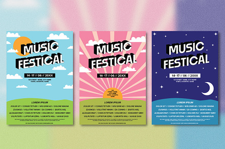 Day & Night Cycle Festival Poster