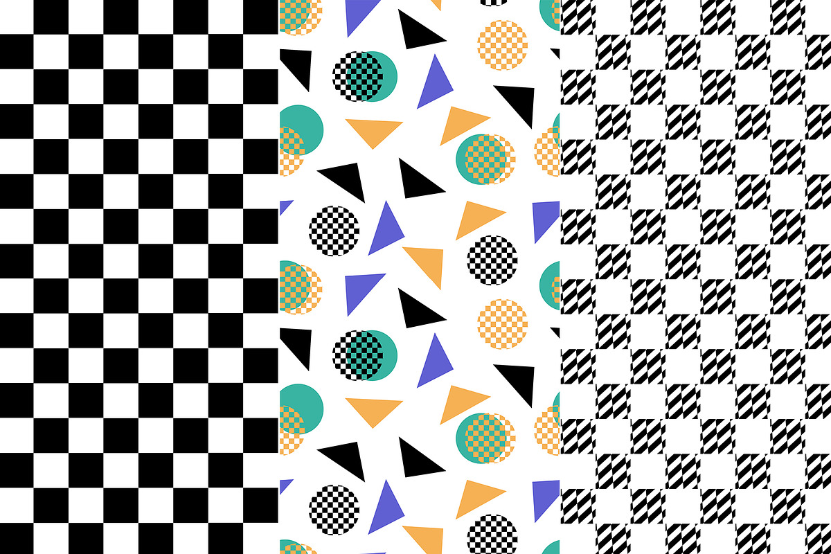 80s Comeback Vector Repeat Pattern, a Pattern Graphic by Sheikhadesign (Photo 7 of 11)