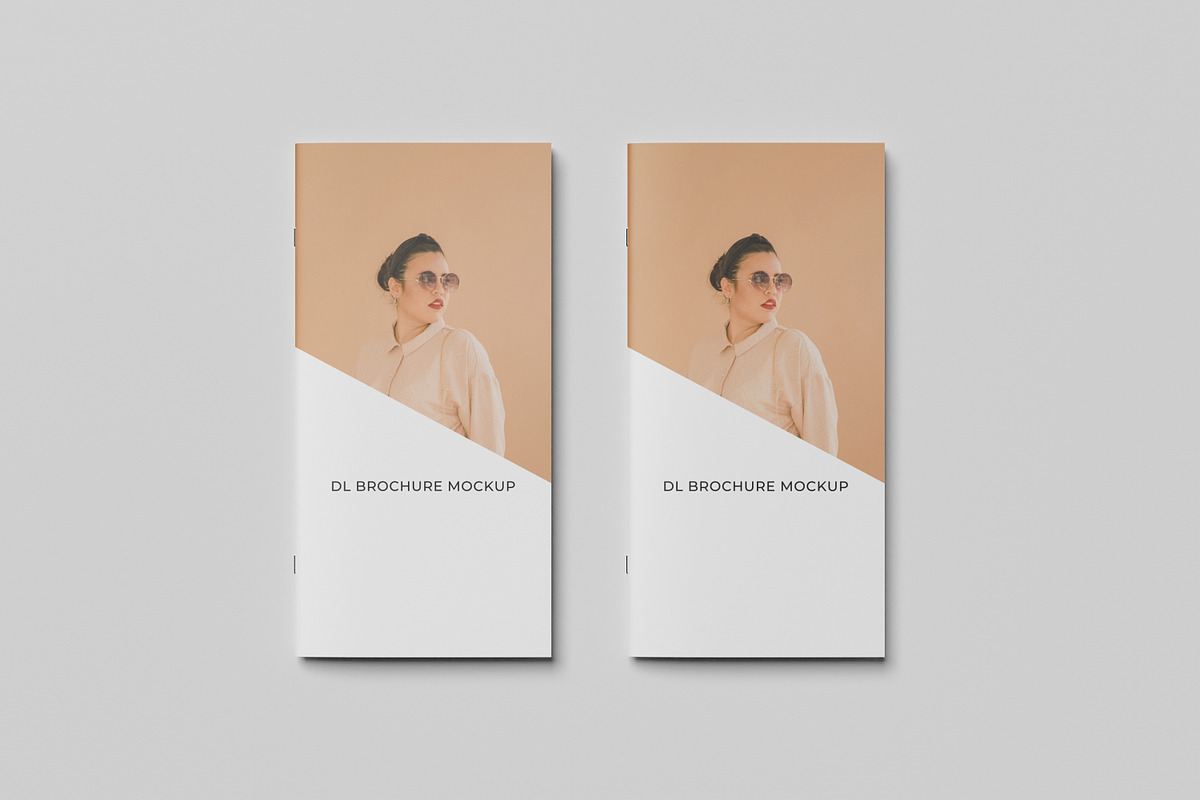 DL BROCHURE MOCKUP, a Brochure Template by safrizalstudio (Photo 1 of 4)