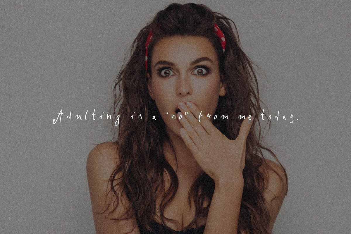 Tea & Secrets. Whimsical Script Font, a Handwritten Font by PaperJamLab (Photo 11 of 14)