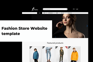 Fashion Store Website Template