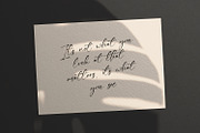 Black Ming - Calligraphy Font, a Script Font by StringLabs (Thumbnail 3 of 10)