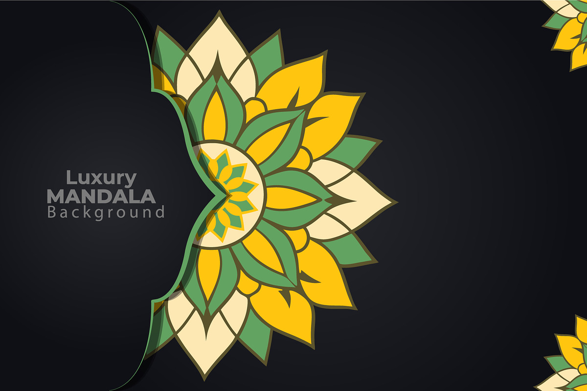 Vibrant Fine-Art Islamic Design, a Background Graphic by hkmonir (Photo 1 of 3)