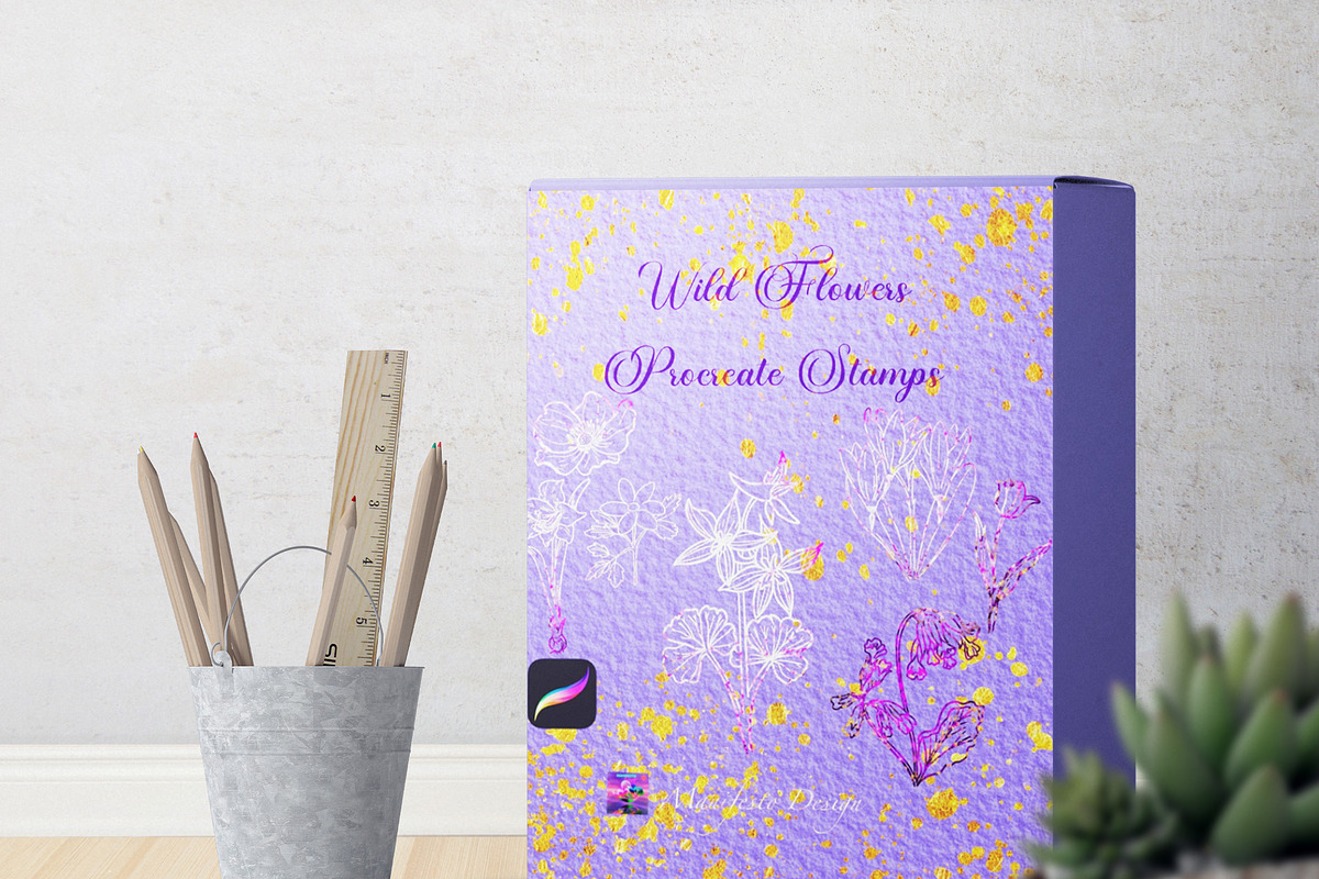 15 Beautiful Flowers Brush Stamps 25, a Brush Add-On by Manifesto Design Gallery (Photo 3 of 4)