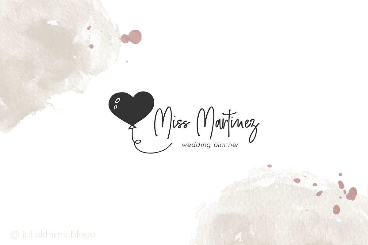 Logo Pack Vol.1. Romantic & Wedding, a Branding & Logo Template by Mint Air Studio (Photo 10 of 22)