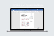 Proposal | MS Word & Indesign, a Stationery Template by design_hut (Thumbnail 7 of 7)