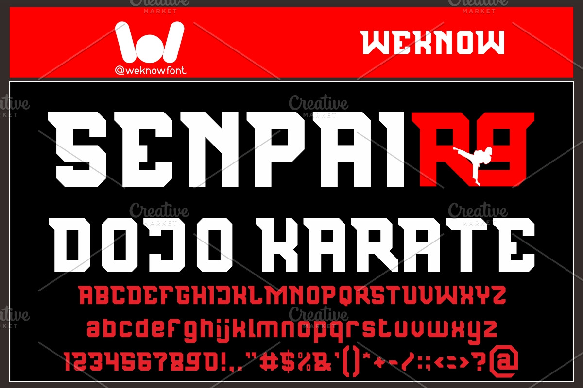 Republic Nine Font, a Font by weknow (Photo 7 of 9)