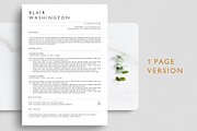 ATS Resume Template - BLAIR, a Resume Template by TheStandOutResume (Thumbnail 2 of 7)