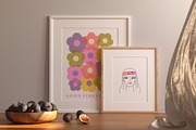 Retro 70s Groovy Posters wall print, an Illustration by Sofico (Thumbnail 2 of 8)