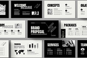 Brand Proposal Presentation Layout, a Presentation Template by ContestDesign (Thumbnail 1 of 5)