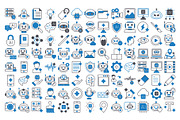 Infinity Blue Artificial Icons Pack, an Icon by Vector Portal (Thumbnail 4 of 5)