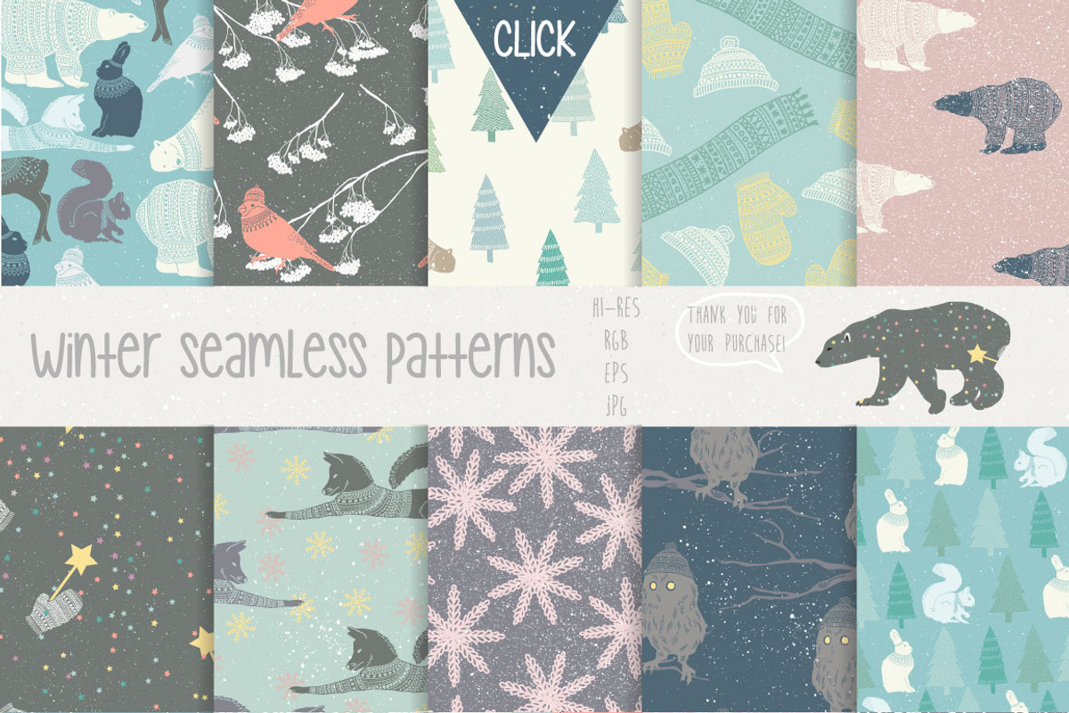 Winter collection, an Animal Illustration by Julia Dreams (Photo 3 of 5)