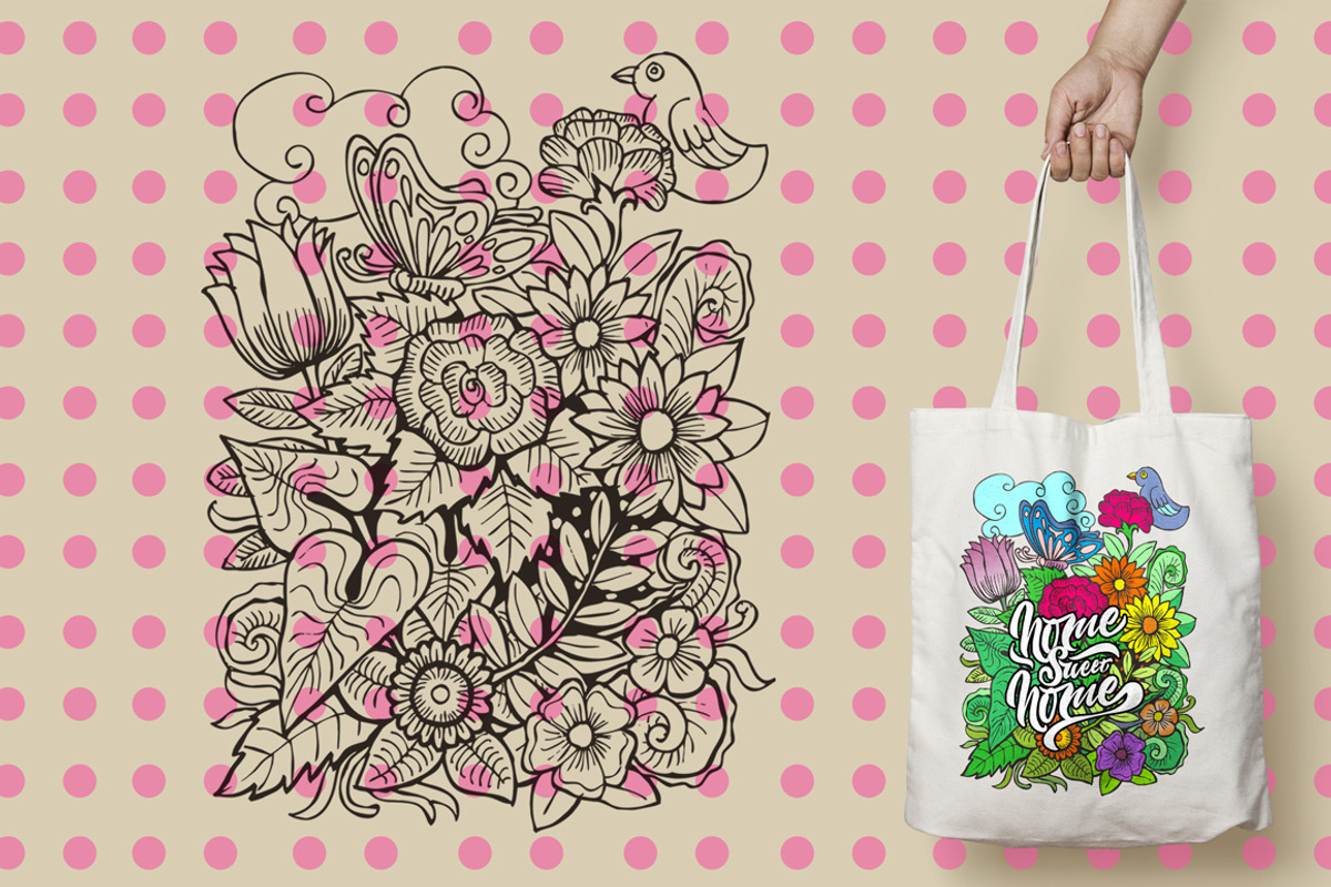Home Sweet Home, a Decorative Illustration by Graphobia (Photo 4 of 8)