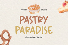 Pastry Paradise - Fun Handwritten