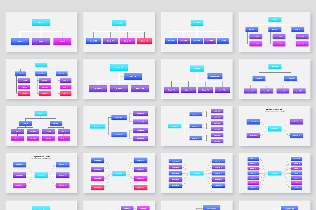 Animated Org Chart Templates, a Presentation Template by Abert (Photo 6 of 10)