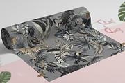 Indigo Jungle Tropical Seamles 2026, a Pattern Graphic by Luiz da Rolt Grathwohl (Thumbnail 11 of 24)
