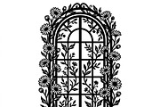 50 Floral French Window Ornament, a Decorative Illustration by Amazin_art (Thumbnail 24 of 35)