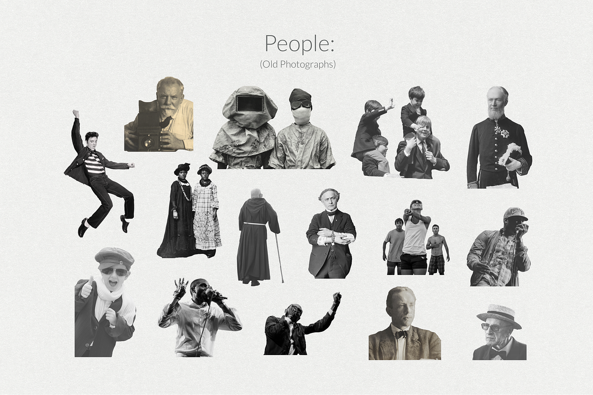 250+ Elements - Collage Creator Pack, an Object Graphic by Digi Life (Photo 20 of 32)