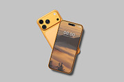 iPhone 17 Pro Max Mockup - 10 Scenes, an iPhone Mockup by Graphiculon (Thumbnail 7 of 11)