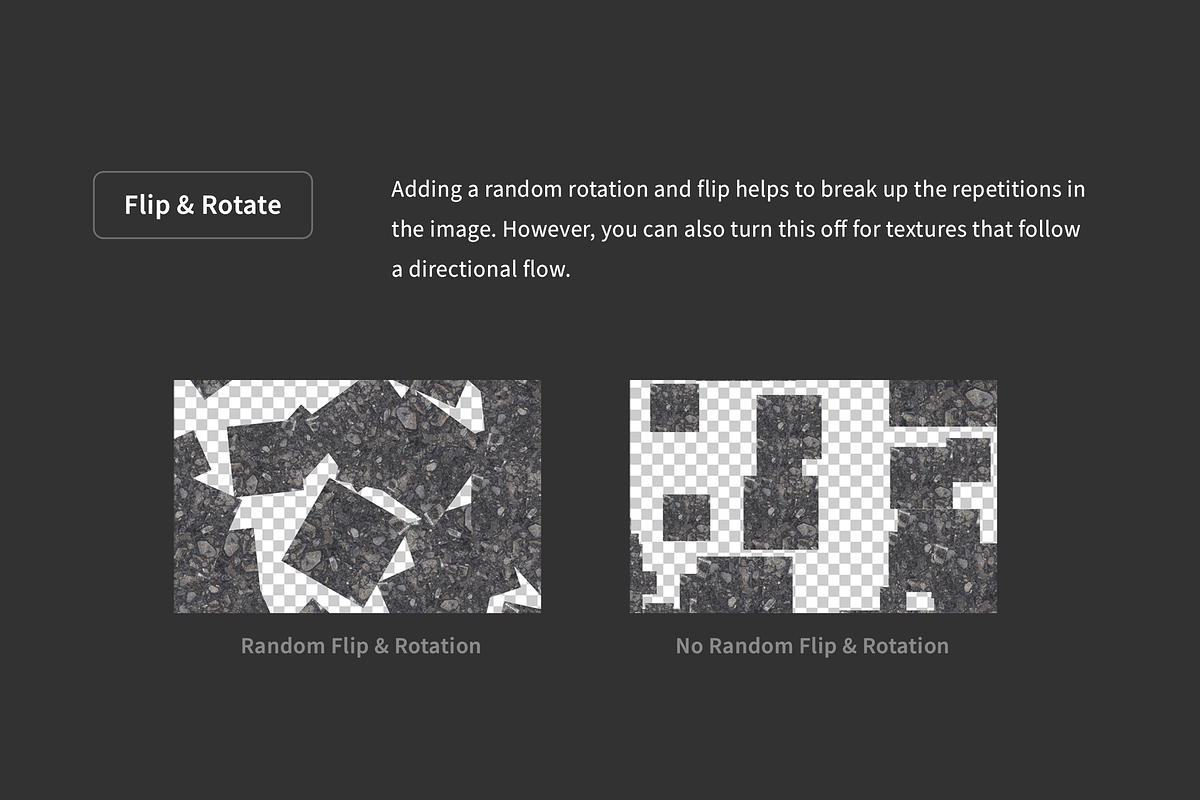 Repetition Reducer (random. Texture), a Plug-in Add-On by h3design (Photo 5 of 7)