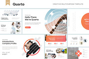 Quarto Presentation Template, a Presentation Template by Rocketstill (Thumbnail 1 of 7)
