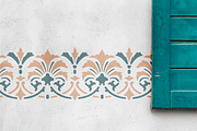MFC Stencil Borders Four, a Symbol Font by Monogram Fonts Co. (Thumbnail 3 of 6)