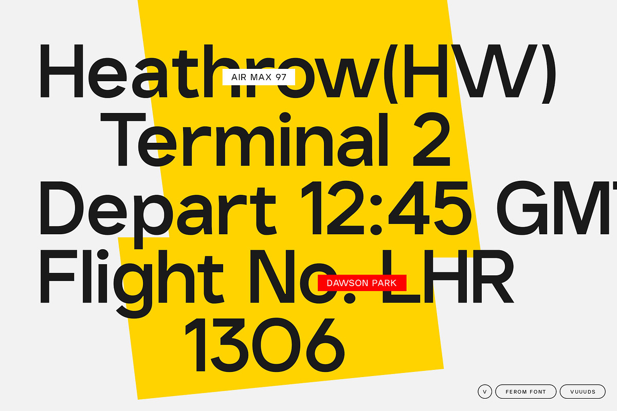 Ferom, a Sans Serif Font by vuuuds (Photo 11 of 12)