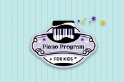 Vintage Piano Badges, an Object Graphic by audeemirza (Thumbnail 4 of 5)