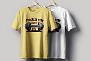 Fitness Quote Motivational Tshirt, a Stationery Template by MightyDesign (Thumbnail 1 of 5)