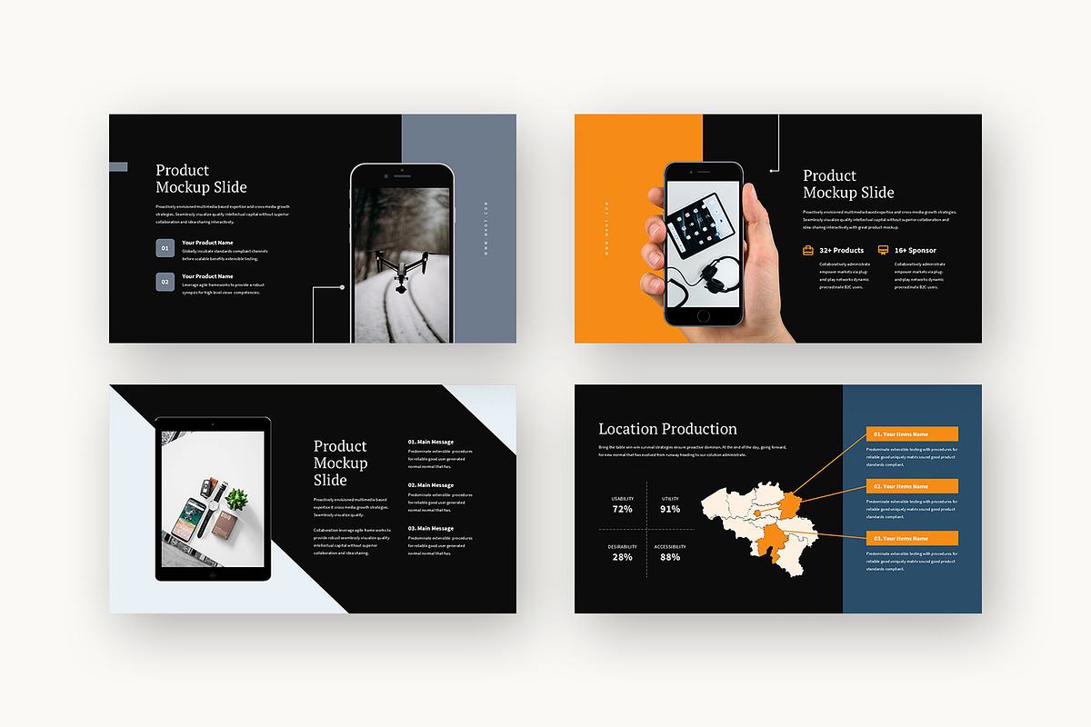 Mkot : Tech Products Google Slides, a Presentation Template by Punkl Camp (Photo 15 of 16)