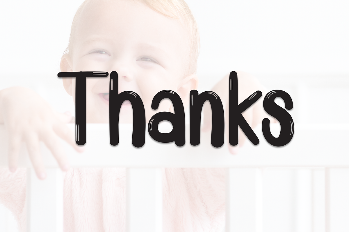 My Baby | Script Font, a Script Font by Scratchones (Photo 8 of 8)