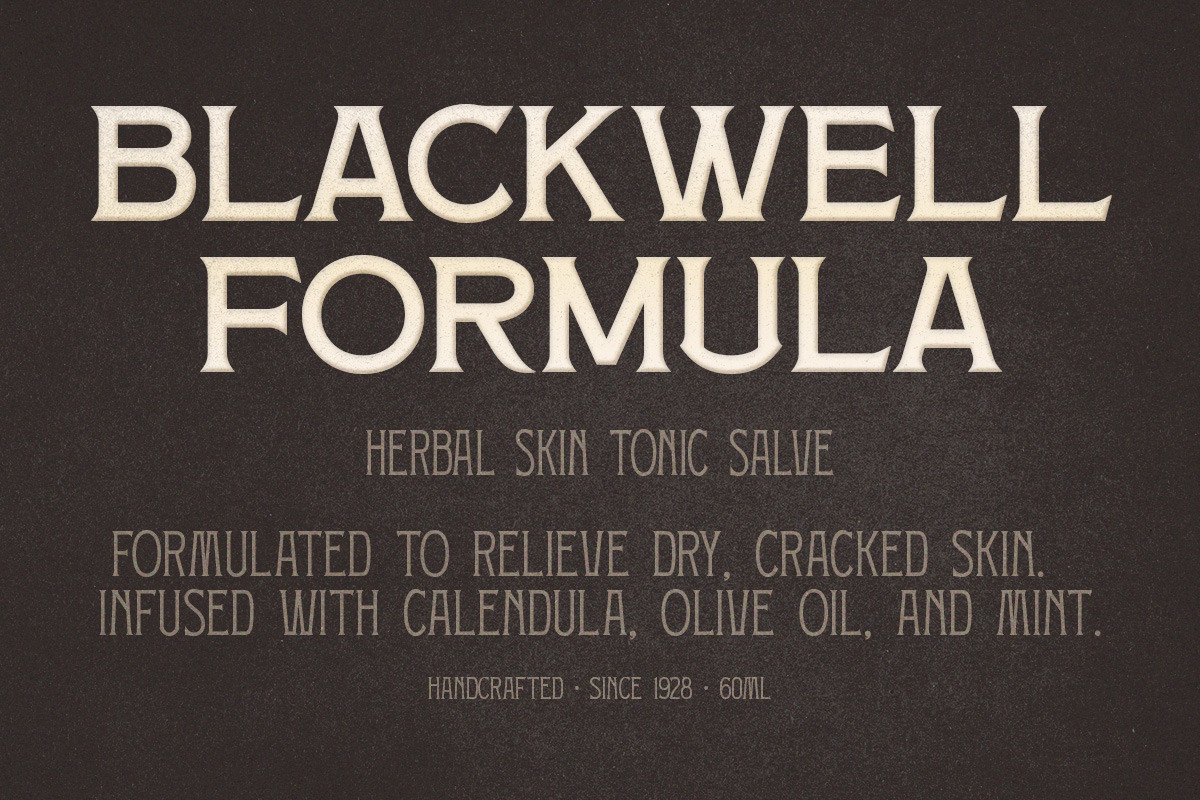 Monvico - Label Display Font, a Serif Font by Letterhend Studio (Photo 6 of 10)