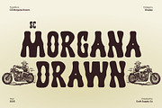 CS Morgana Drawn, a Sans Serif Font by Craft Supply Co. (Thumbnail 1 of 8)
