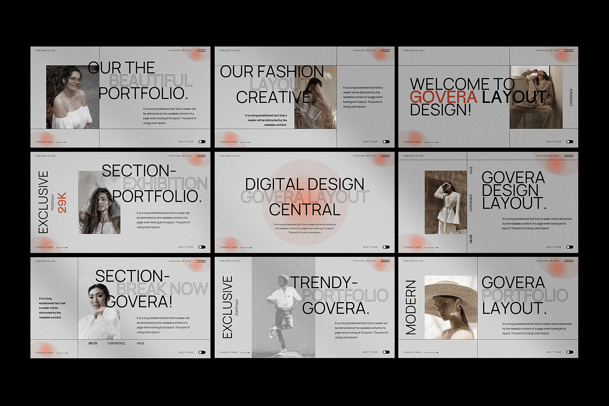 Govera Presentation Template preview 7