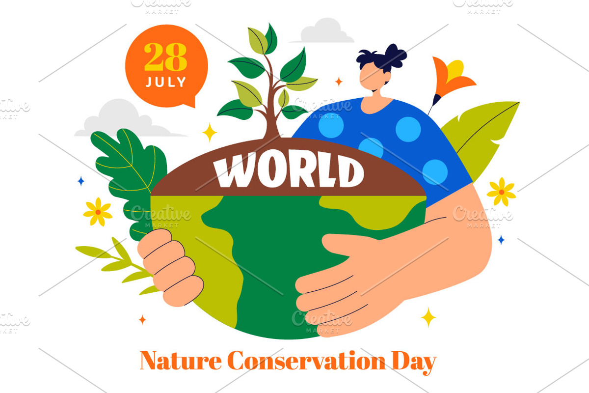 10 World Nature Conservation Day, a Seasonal Illustration by denayunebgt (Photo 4 of 4)