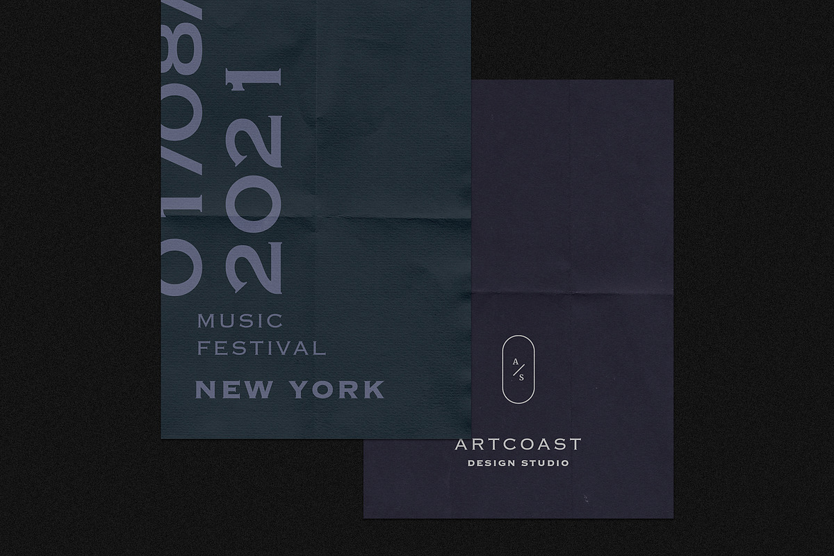 A4 Poster Mockup & Paper Textures, a Presentation Template by Artcoast Std. (Photo 2 of 9)